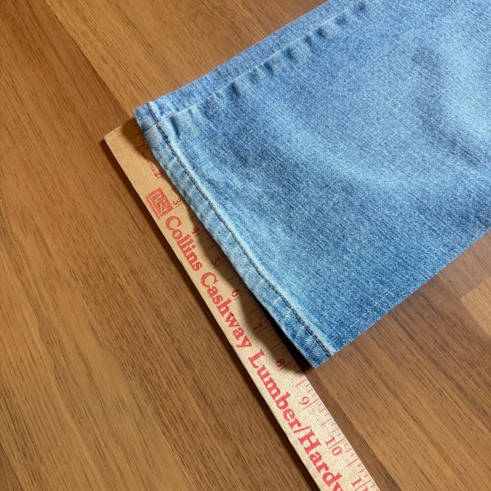 Women's Y2k L.E.I. Ashley Lowrise Bootcut Light Wash Blue Denim Jeans Sz 28 x 30 - Picture 2 of 10